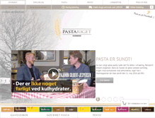 Tablet Screenshot of pastariget.dk